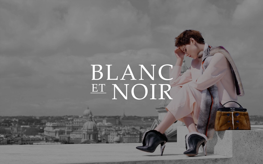 Blanc Et Noir ecommerce website by ClickExpose