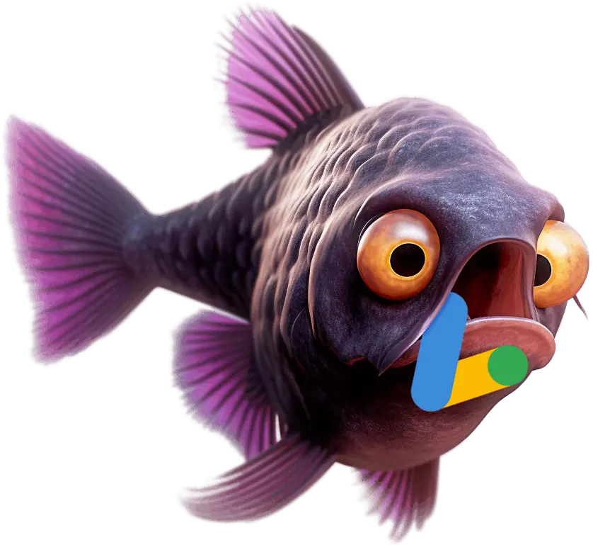 Google Click Fraud Prevention Fish Hero Image